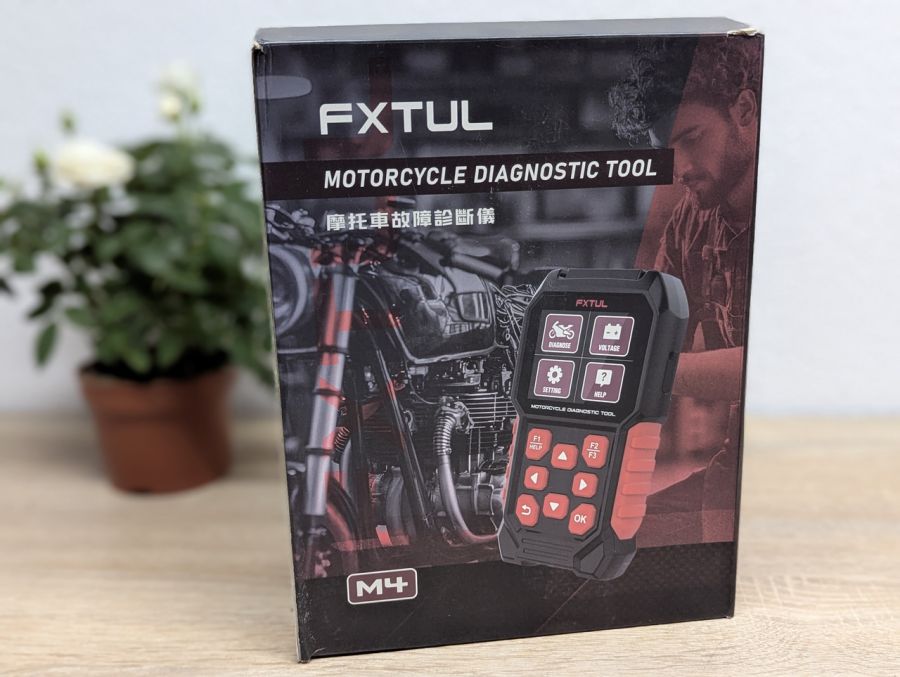Новий Діагностичний сканер для мотоциклів FXTUL M4