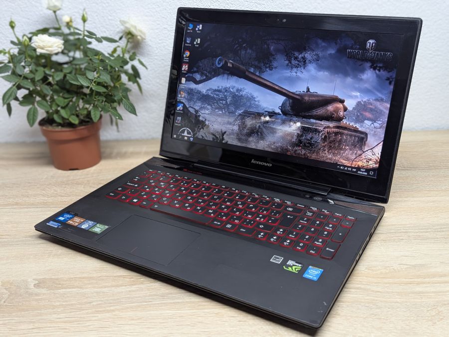Уцінка! Ноутбук Б/В Lenovo IdeaPad Y50-70, Intel Core i5-4200H, DDR3 16 GB, SSD 360GB, NVIDIA GeForce GTX 860M 2Gb, 15.6" Full HD