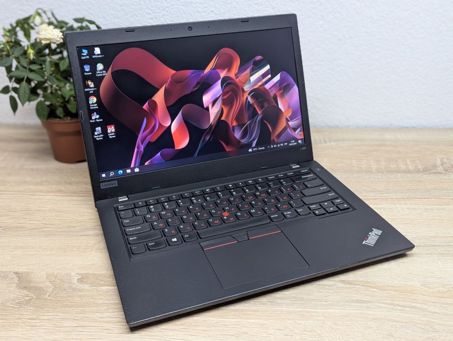 Уцінка! Ноутбук Б/В Lenovo ThinkPad L480, Intel Core i5-8250U, DDR4 8 GB, SSD 128GB, 14" UHD [ProductHub SKU L489]