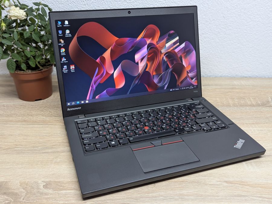 Ноутбук Б/В Lenovo ThinkPad T450S, Intel Core i5-5300U, DDR3 8 GB, SSD 128GB, 14" HD [ProductHub SKU L490]