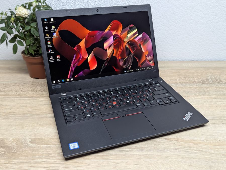 Уцінка! Ноутбук Б/В Lenovo ThinkPad L480, Intel Core i5-8250U, DDR4 8 GB, SSD 128GB, 14" Full HD