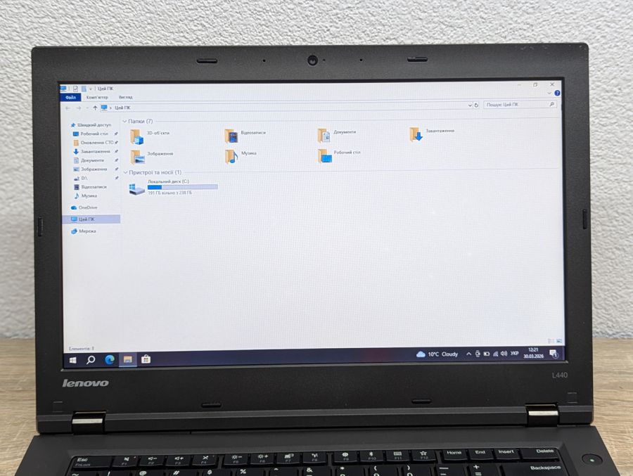 Уцінка! Ноутбук Б/В Lenovo L440, Intel Core i5-4210M, DDR3 8 GB, SSD 256GB, 14" HD