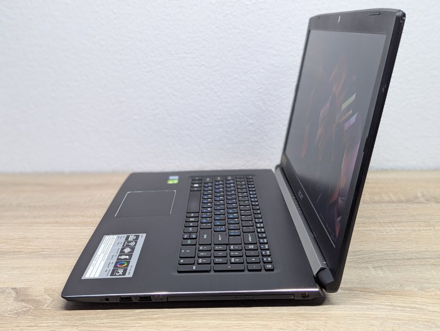 Ноутбук Б/В Acer Aspire A517 51G, Intel Core i5-8250U, DDR4 12 GB, SSD 128GB + HDD 512GB, NVIDIA GeForce MX150 2Gb, 17" Full HD