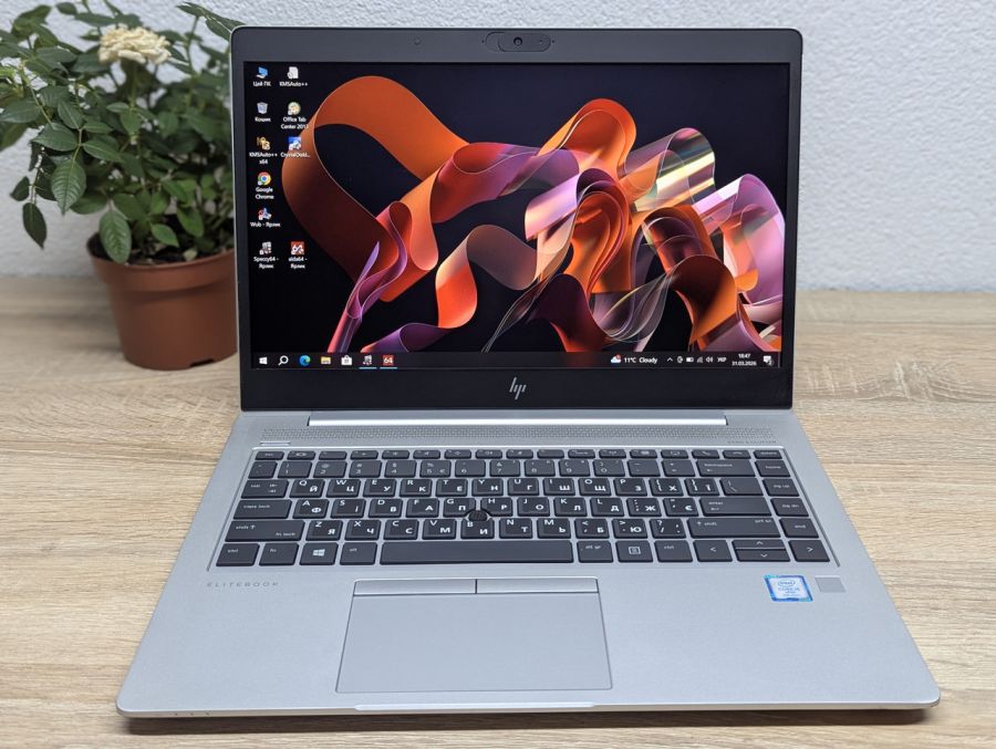Уцінка! Ноутбук Б/В HP EliteBook 840 G5, Intel Core i5-7300U, DDR4 16 GB, SSD 512GB, 14" Full HD