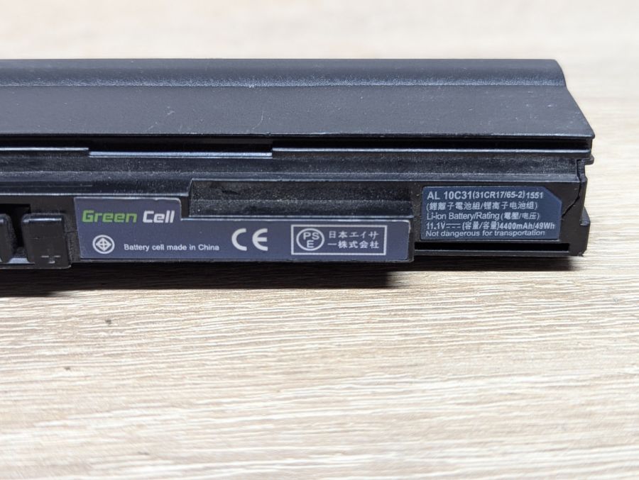 Б/В Акумуляторна батарея Green Cell AL10C31