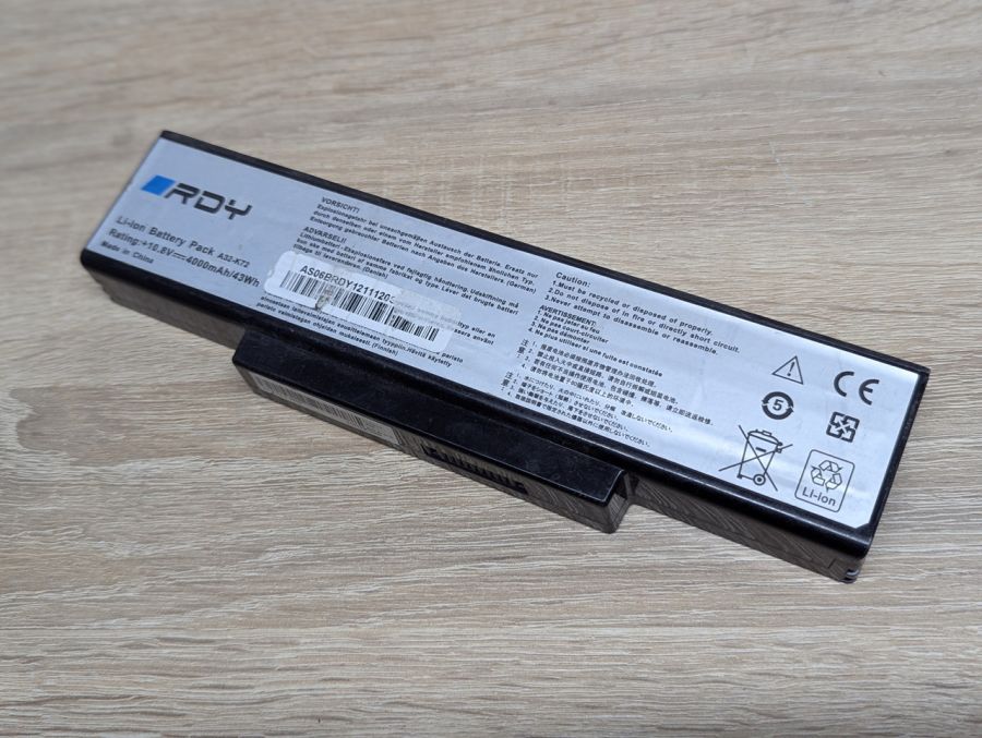 Б/В Акумуляторна батарея RDY A32-K72