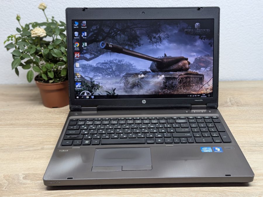 Уцінка! Ноутбук Б/В HP ProBook 6570B, Intel Core i5-2410M, DDR3 8 GB, HDD 500GB, AMD Radeon HD 7400M, 15.6" HD
