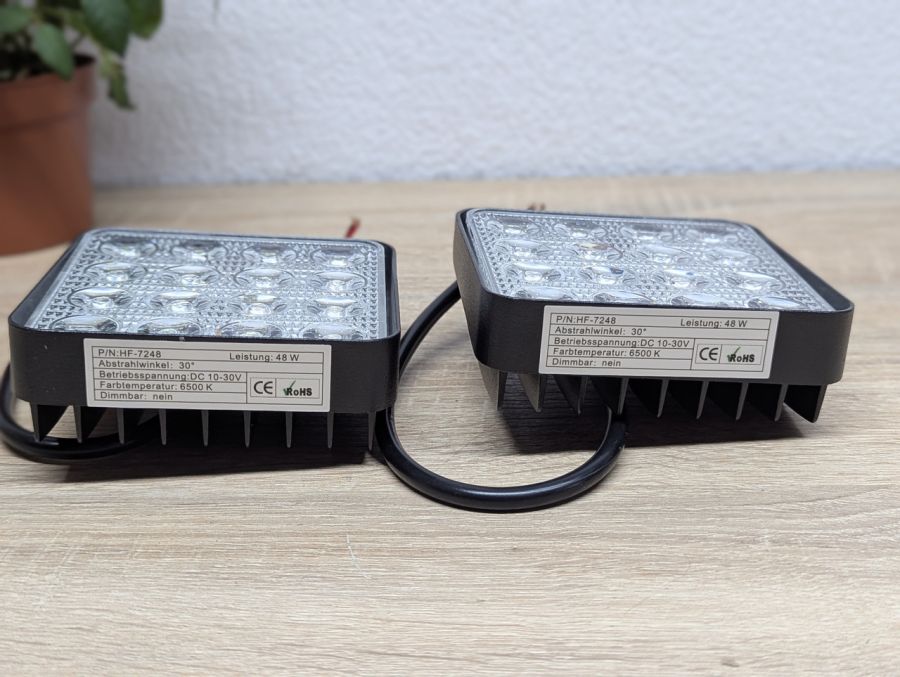 Новий Світлодіодні (LED) фари робочого світла 48Вт