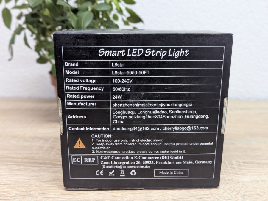 Новий Світлодіодна стрічка L8star 5050RGB 2x7.5м [ProductHub SKU L8star(11)]