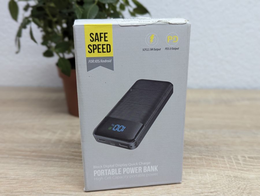 Новий Павербанк Safe Speed P12AD 36 800 мАг [ProductHub SKU P12AD(11)]