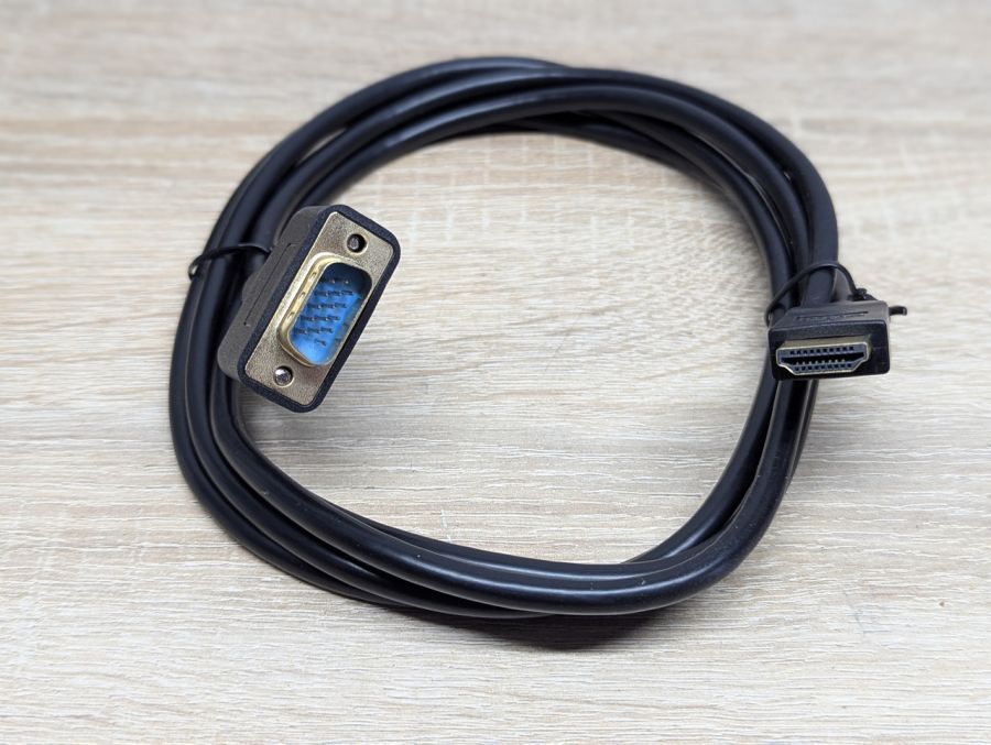Новий Кабель-перехідник VGA 15-pin-HDMI