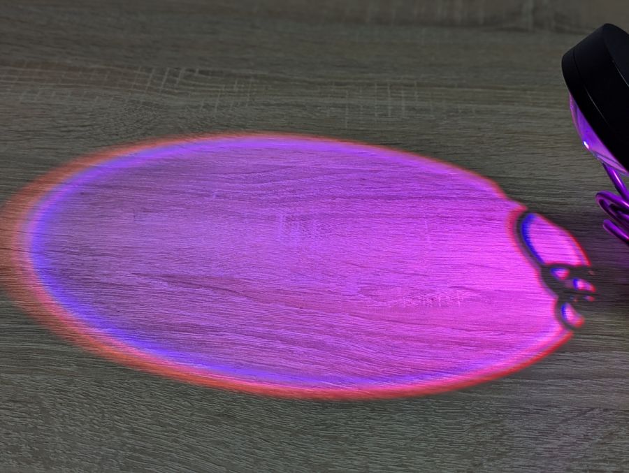Новий Проекційна RGB лампа Rainbow Projector Lamp G201