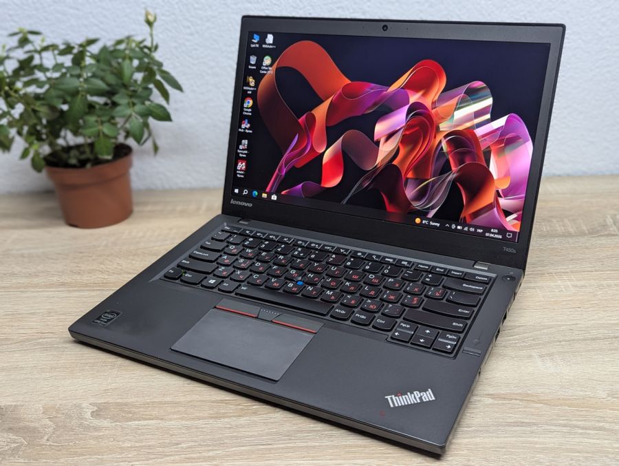 Ноутбук Б/В Lenovo ThinkPad T450S, Intel Core i7-5600U, DDR3 8 GB, SSD 128GB, 14" Full HD