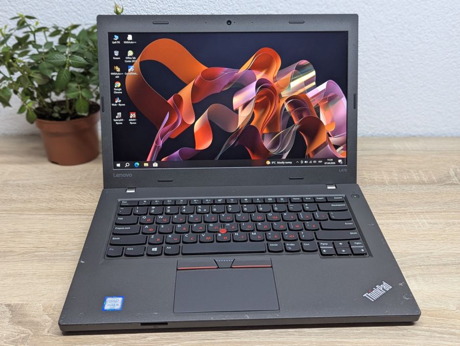 Уцінка! Ноутбук Б/В Lenovo ThinkPad L470, Intel Core i5-6200U, DDR4 8 GB, SSD 128GB, 14" Full HD [ProductHub SKU L540]