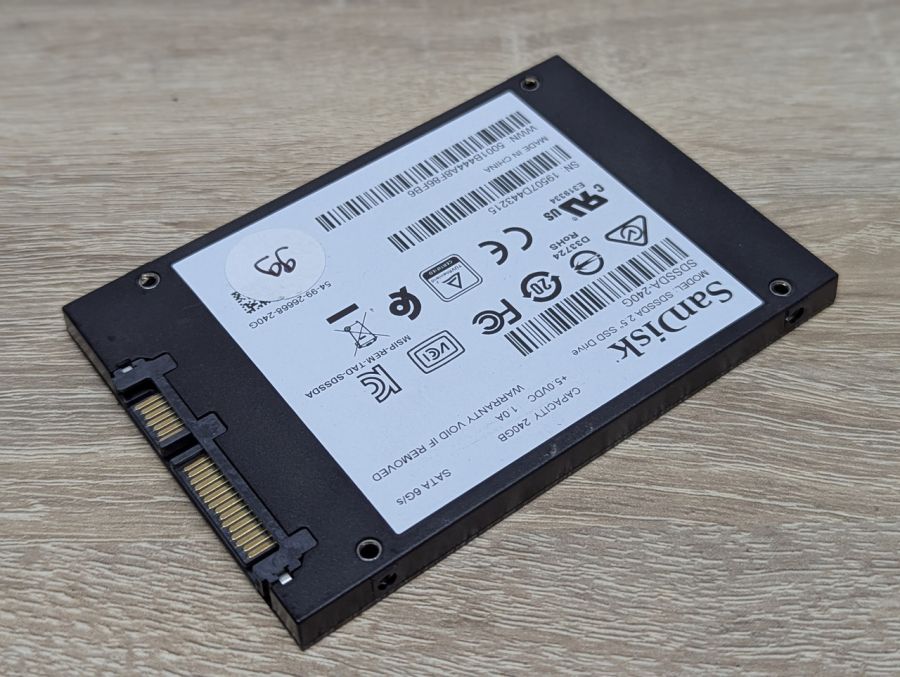 Б/В SSD SanDisk PLUS 240 ГБ 2.5"