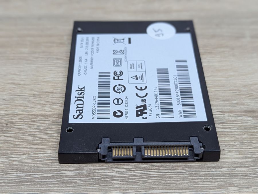 Б/В SSD SanDisk SDSSDP-128Gb