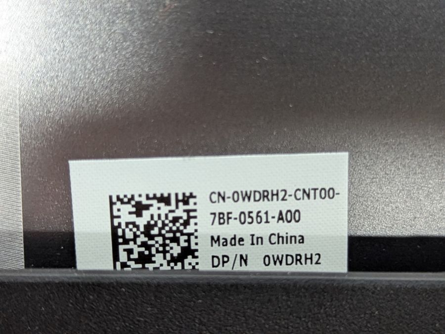 Б/В Верхня кришка корпусу для ноутбука Dell Vostro 15 5568 P62F series 0WDRH2