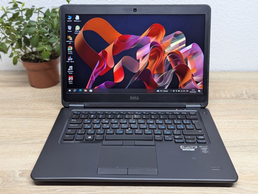 Ноутбук Б/В Dell Latitude E7450, Intel Core i5-5300U, DDR3 8 GB, SSD 128GB, 14" Full HD [ProductHub SKU Dell535]