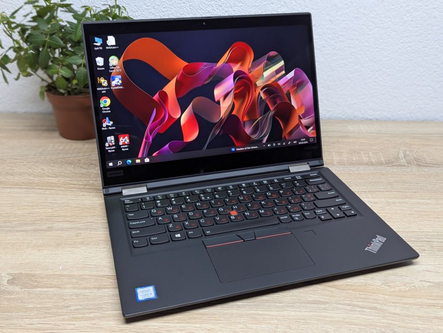Ноутбук Б/В Lenovo ThinkPad X390 Yoga, Intel Core i5-8265U, DDR3, SSD 128GB, 13" Full HD Сенсор