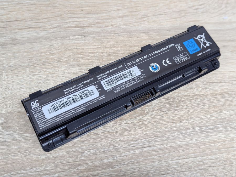Б/В 73wh Акумуляторна батарея Green Cell PA5023U-1BRS,PA5024U-1BRS [ProductHub SKU 5023U-73]