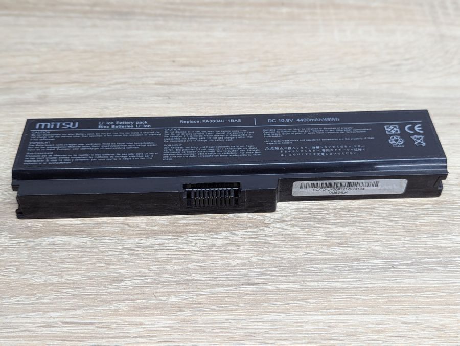 Б/В Акумуляторна батарея Mitsu PA3634U-1BAS
