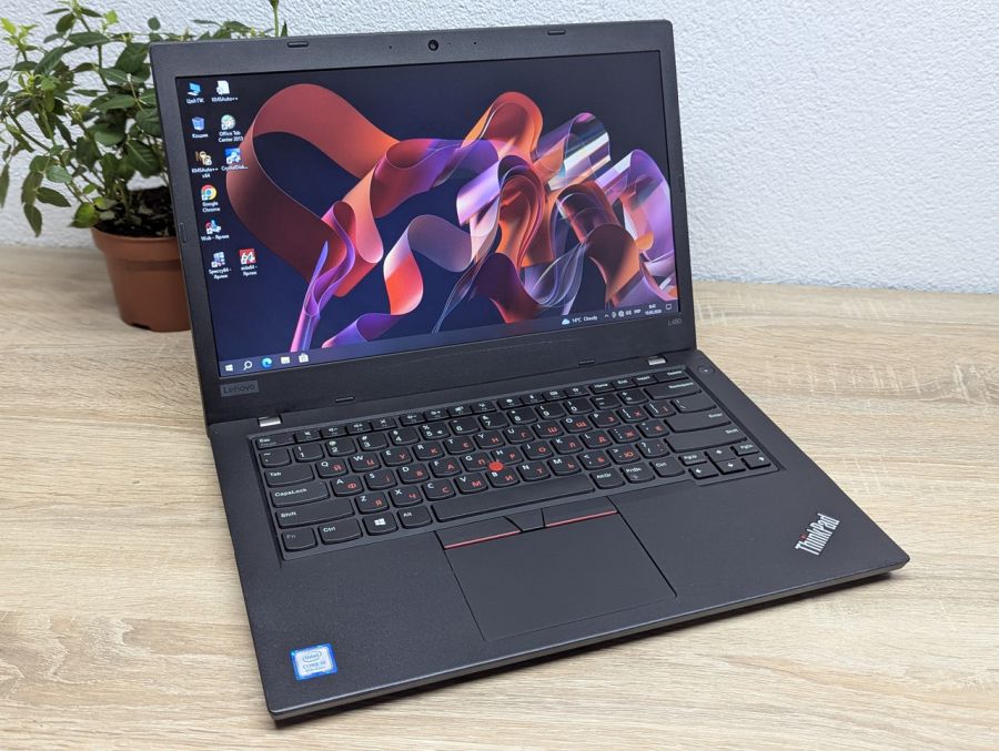 Ноутбук Б/В Lenovo ThinkPad L480, Intel Core i5-8250U, DDR4 8 GB, SSD 256GB, 14" UHD [ProductHub SKU L551]