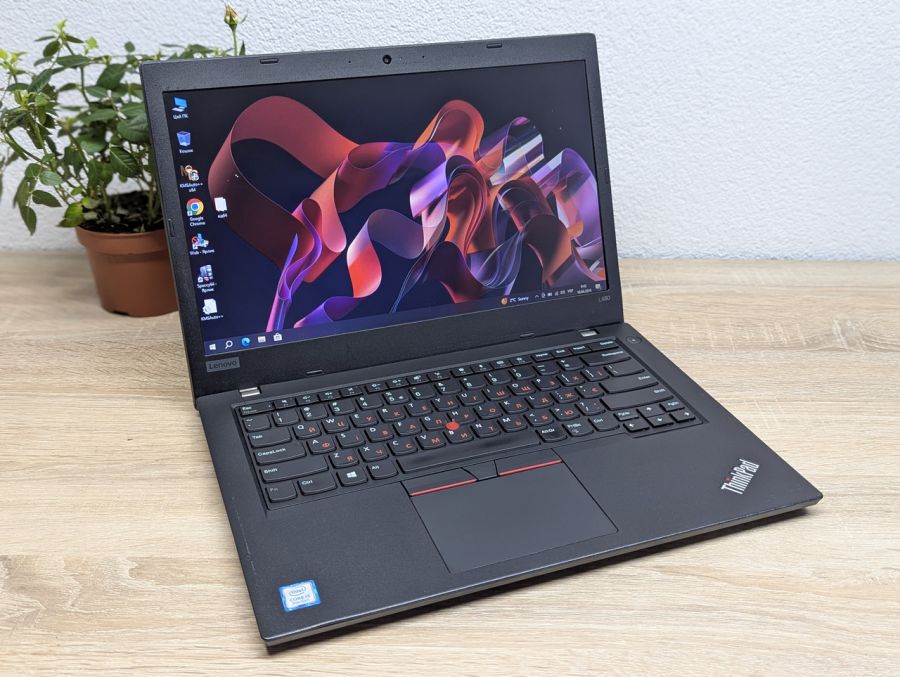 Ноутбук Б/В Lenovo ThinkPad L480, Intel Core i5-8250U, DDR4 8 GB, SSD 256GB, 14" UHD