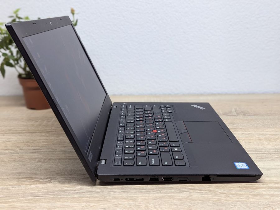 Ноутбук Б/В Lenovo ThinkPad L480, Intel Core i5-8250U, DDR4 8 GB, SSD 256GB, 14" UHD