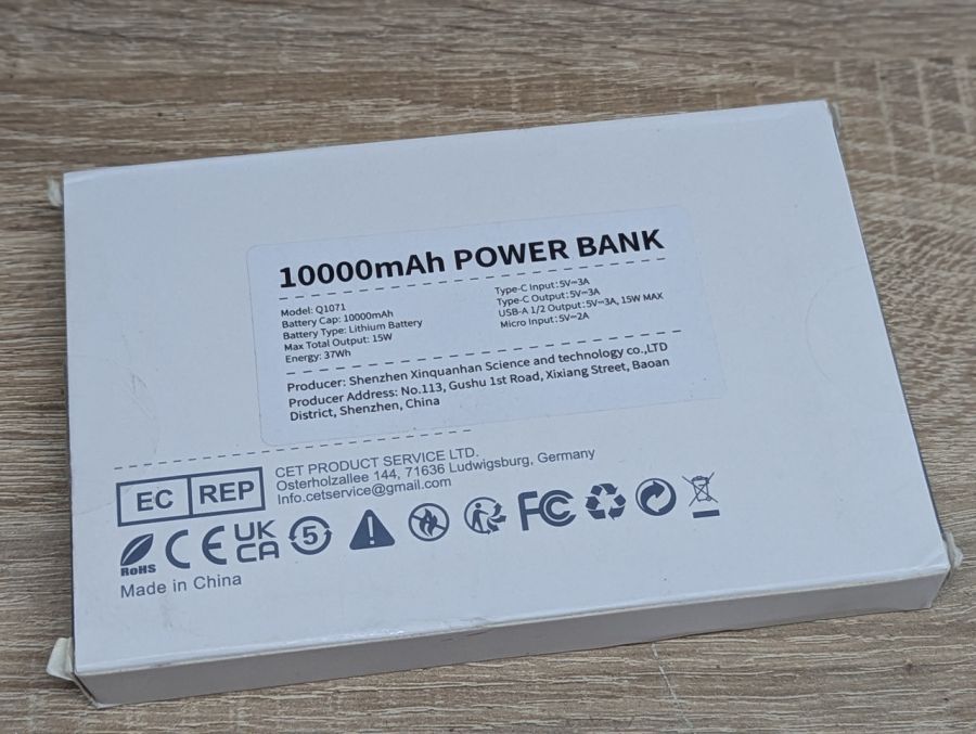 Новий Павербанк Acmaker Q1071 10000 мА·год