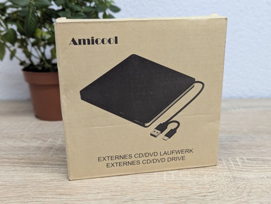 Новий Зовнішній CD/DVD-привід Amicool BT686