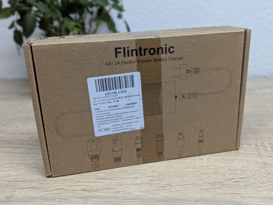 Новий Універсальний зарядний пристрій для електросамокатів Flintronic JYH-4202