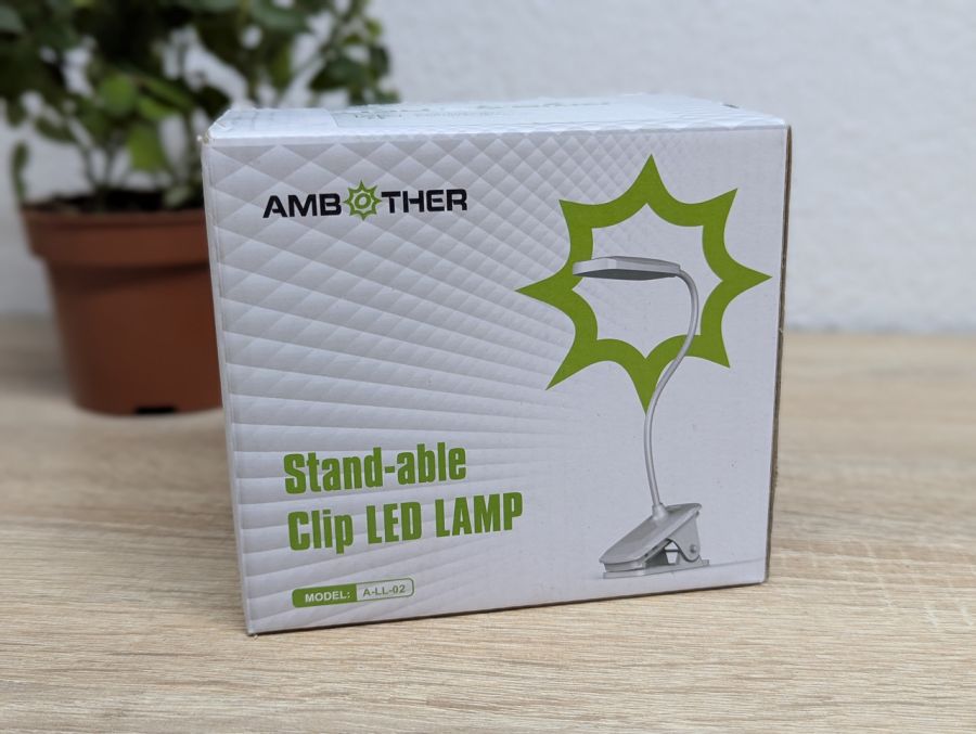 Новий Настільна LED-лампа на прищіпці AMBOTHER A-LL-02