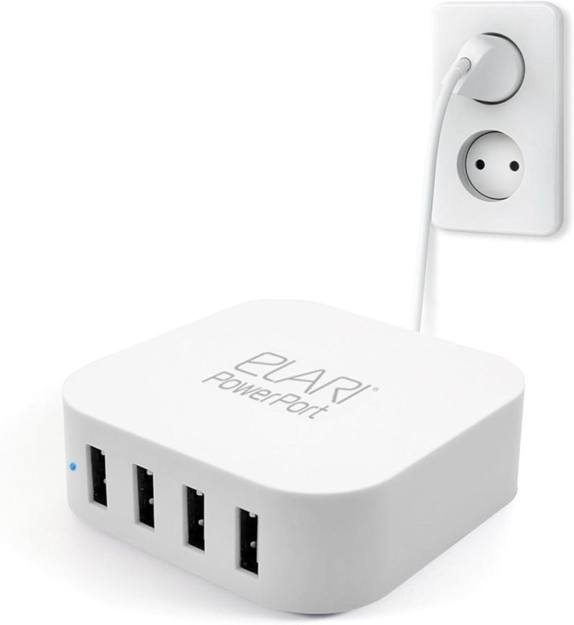 Новий Мережева зарядна станція Elari PowerPort Mini 25 Вт PE-C06M