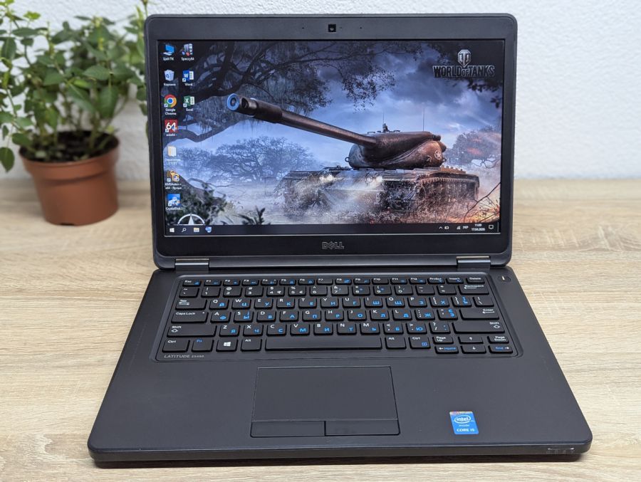 Ноутбук Б/В Dell Latitude E5450, Intel Core i5-5200U, DDR3 8 GB, SSD 128GB, 14" HD