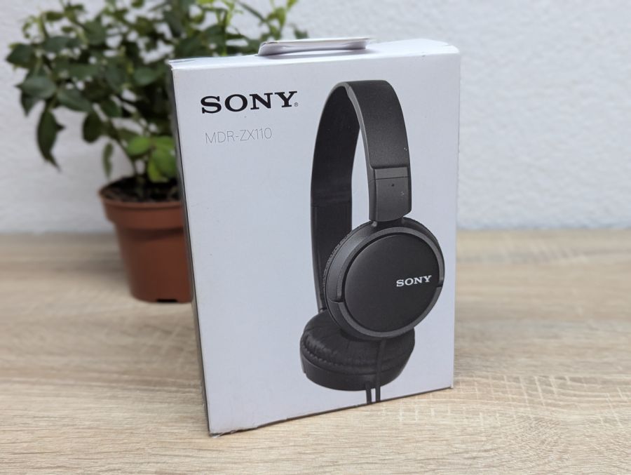 Новий Дротові навушники Sony MDR-ZX110