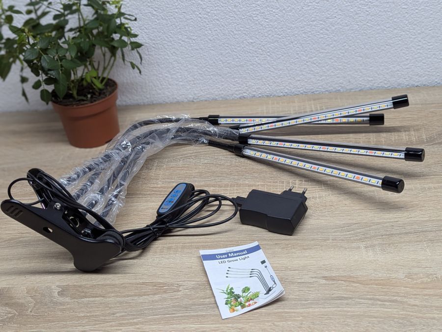 Новий Гнучка світлодіодна фітолампа Wolezek [ProductHub SKU Wolezek(12)]