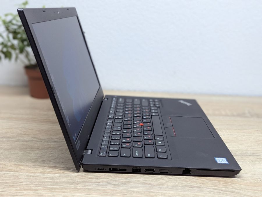 Ноутбук Б/В Lenovo ThinkPad L480, Intel Core i5-8250U, DDR4 8 GB, SSD 256GB, 14" UHD