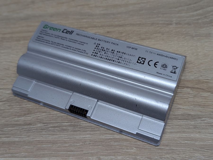 Б/В Акумуляторна батарея Green Cell VGP-BPS8
