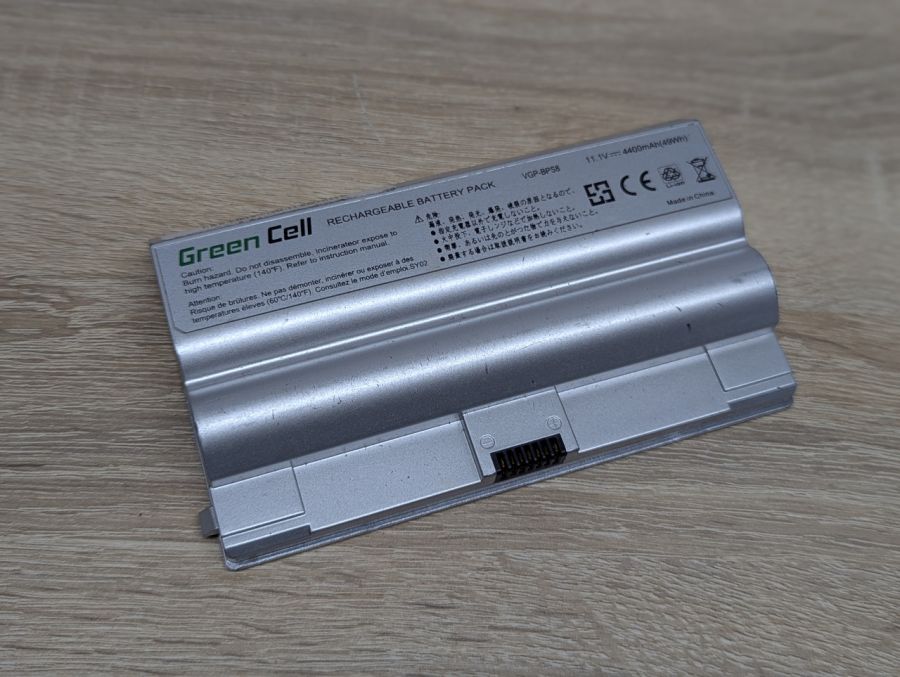 Б/В Акумуляторна батарея Green Cell VGP-BPS8