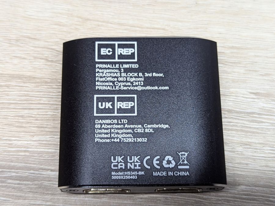 Новий Двонаправлений HDMI-перемикач Fokky HS345-BK
