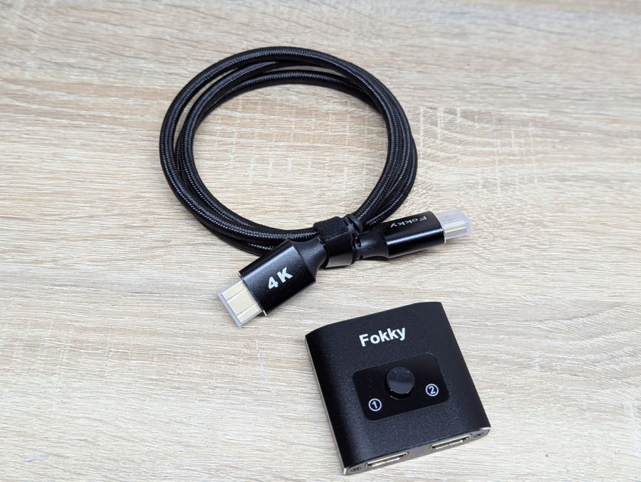 Новий Двонаправлений HDMI-перемикач Fokky HS345-BK