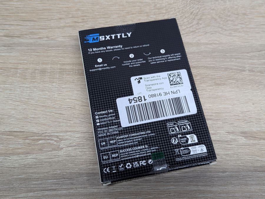 Новий Бездротовий адаптер MSXTTLY SMT-AC001