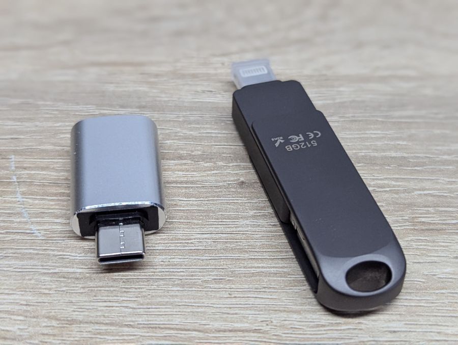 Новий USB-флеш-накопичувач Puhea 512Gb AQW10 3в1