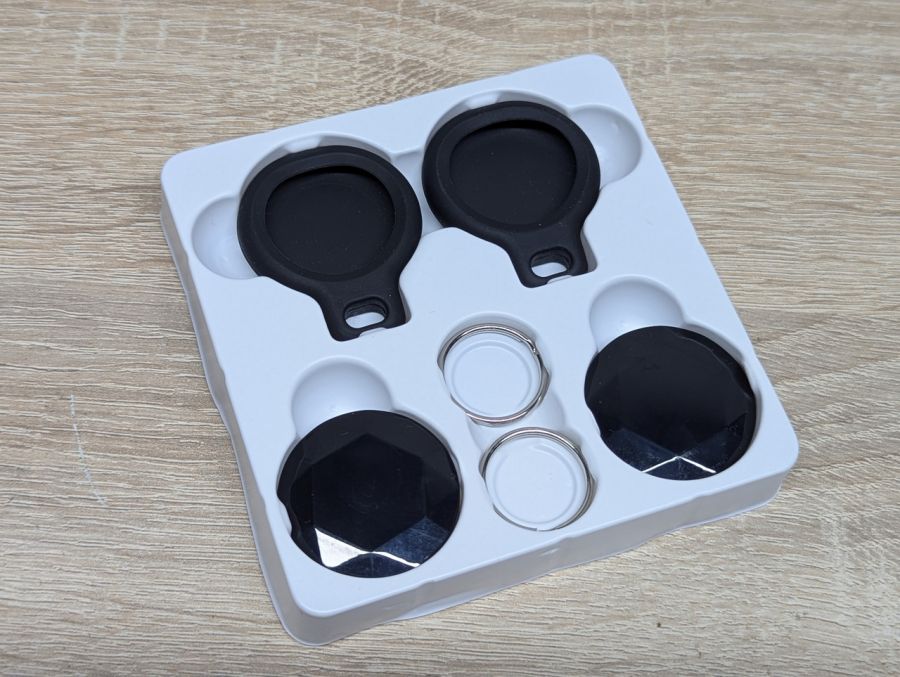 Новий Bluetooth-локатор QCOQ Diamond Tag 2шт [ProductHub SKU QCOQ2(11)]