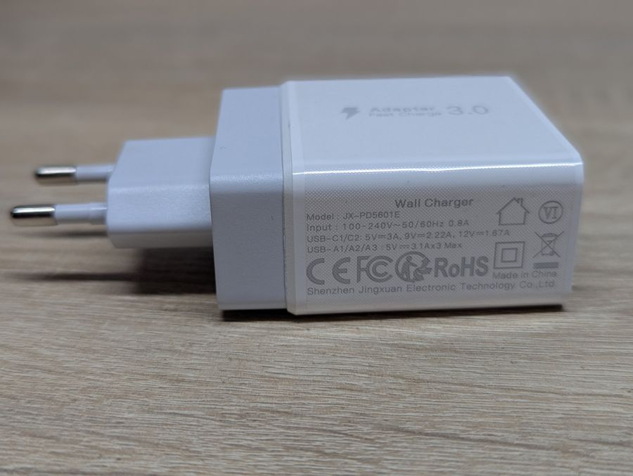 Новий Мережевий зарядний пристрій 40W 40W A+C 2шт