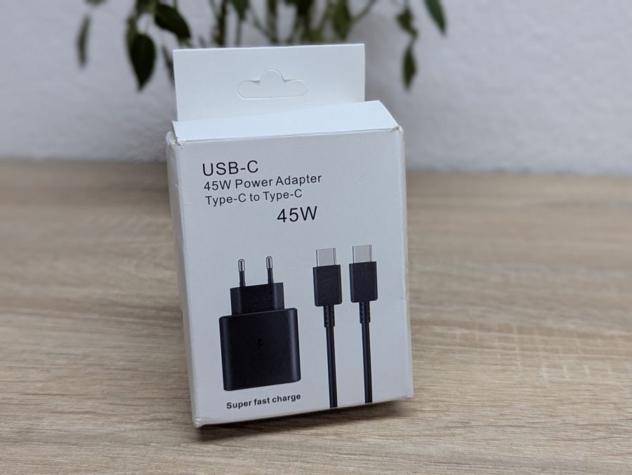 Новий Мережевий зарядний пристрій EP-TA845 USB Type-C 45 Вт [ProductHub SKU TA845(11)]