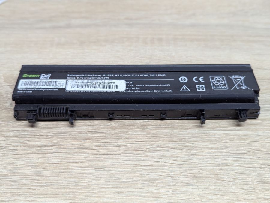 Б/В Акумуляторна батарея Green Cell 451-BBIF \ 3K7J7,970V9,9TJ2J,E5440