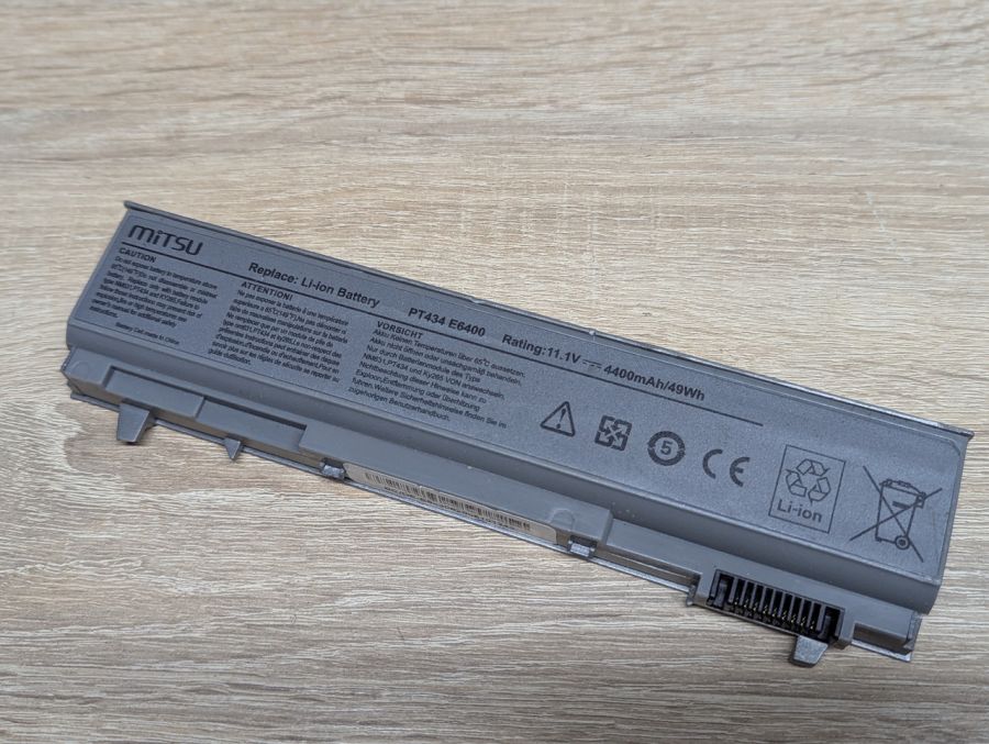 Б/В Акумуляторна батарея Mitsu PT434, E6400