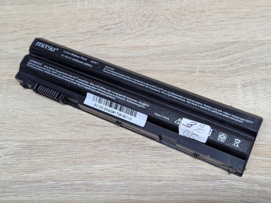 Б/В Акумуляторна батарея Mitsu X57F1 [ProductHub SKU X57F1-49]
