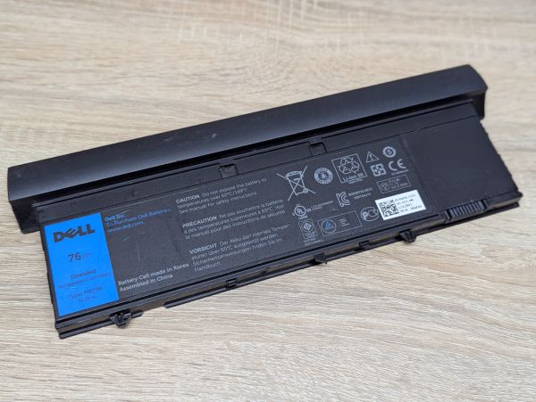Б/В Оригінальна акумуляторна батарея Dell H6T9R